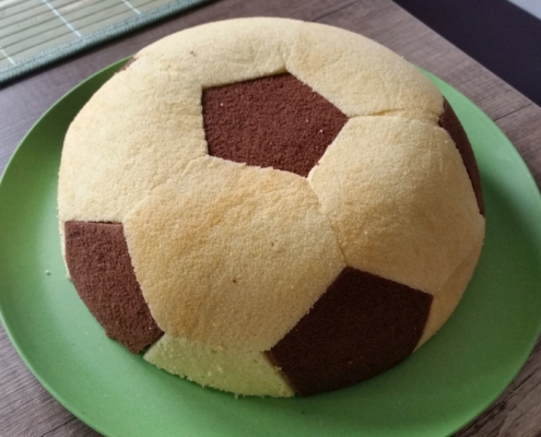 Charlotten Fußball Kuchen 1