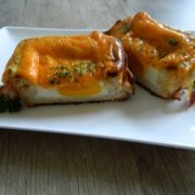 Ei im Bacon Toast Mantel 8