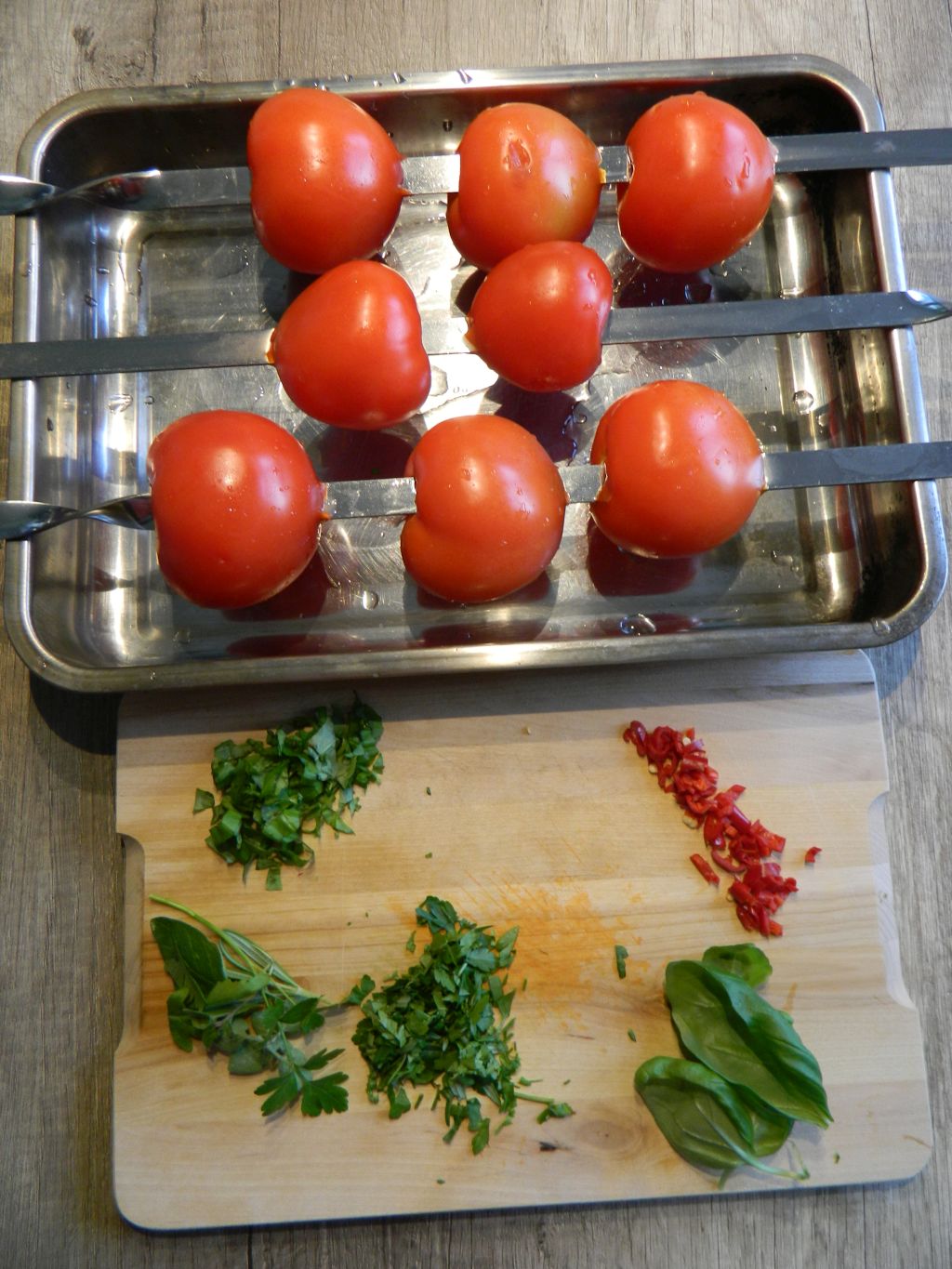 Tomatensuppe am Spieß vom Grill 10