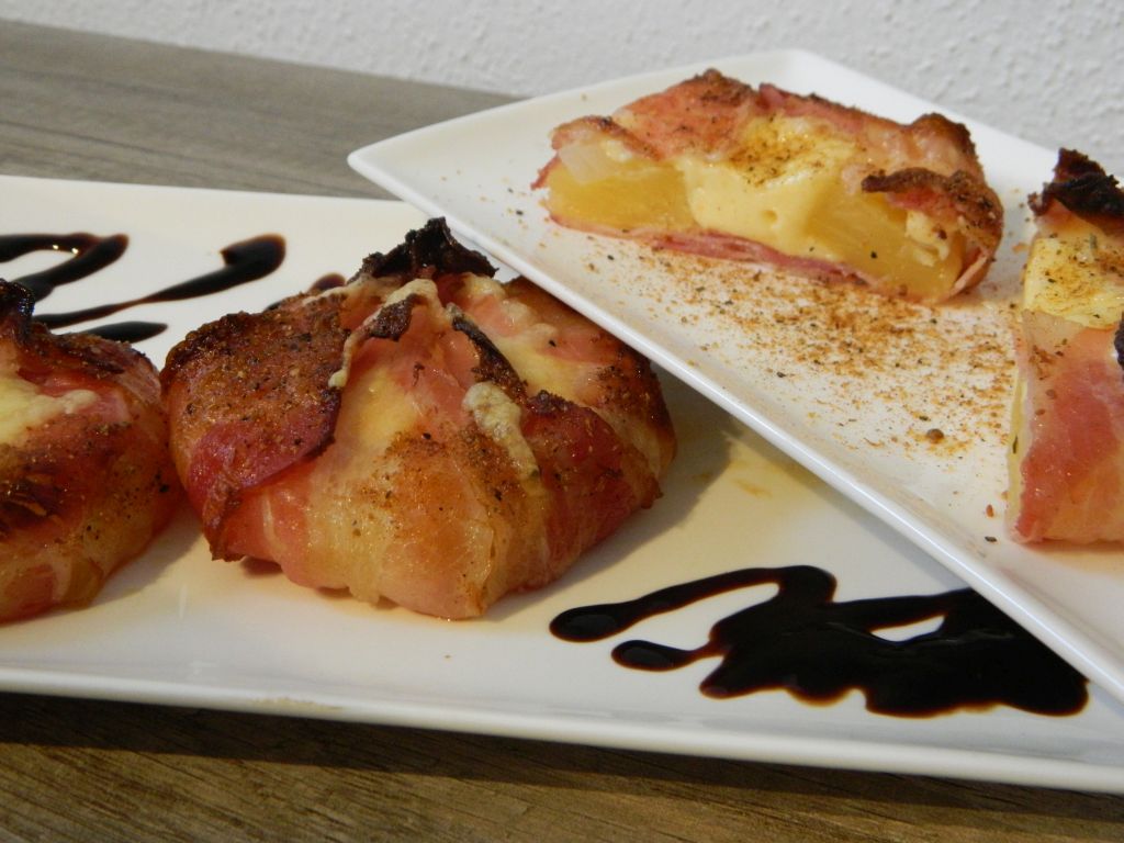 Ananas Bacon Donuts - herzhaftige Donuts 20