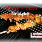 Chicken Bacon Grillspieß 8