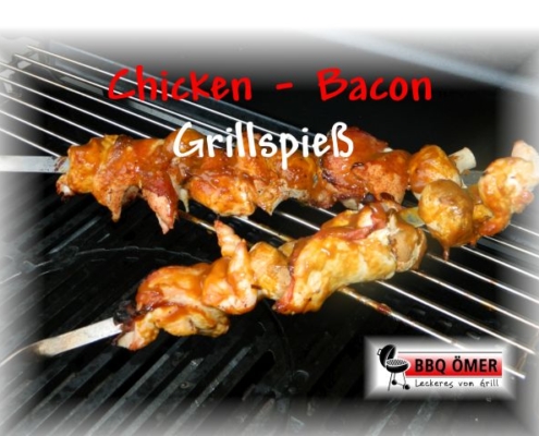 Chicken Bacon Grillspieß 18