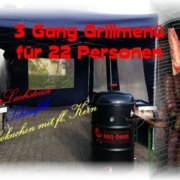 3 Gang - Grillmenü für 22 Personen 3