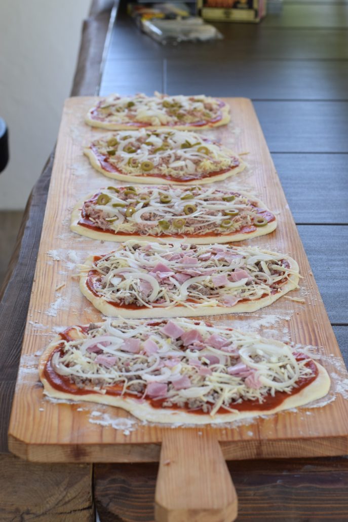 Pizza aus dem Maximus Holzbackofen 4