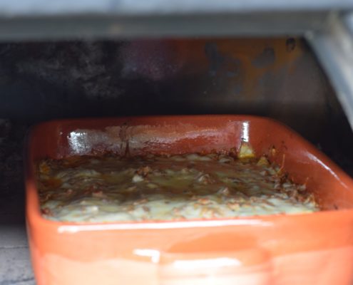 Low Carb Zucchini Lasagne aus dem Maximus Holzbackofen 22