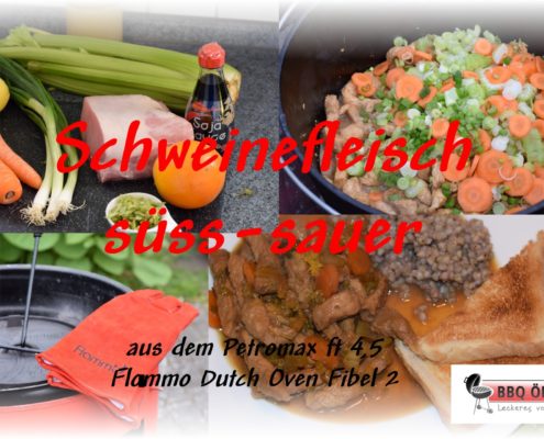 Schweinefleisch süss-sauer im Petromax ft 4,5 - Flammo Dutch Oven Fibel 2 6
