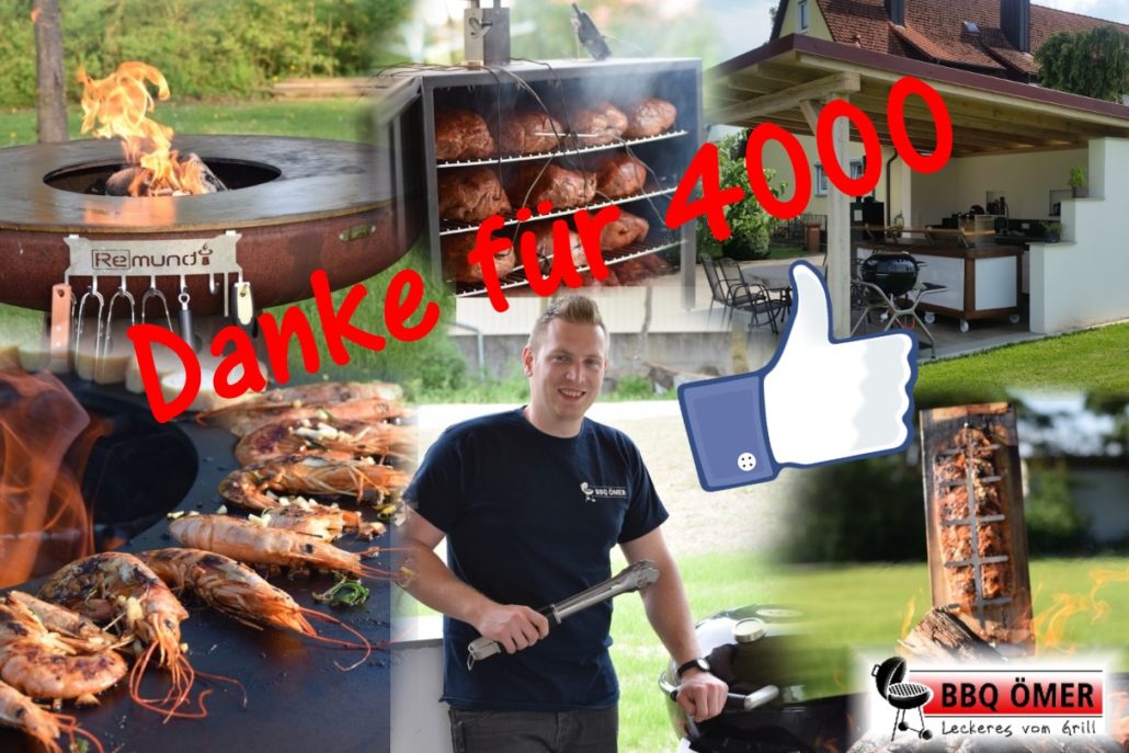 4000 Facebook Likes - Danke 1