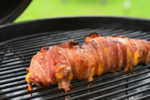 Schweinefilet mit Bacon