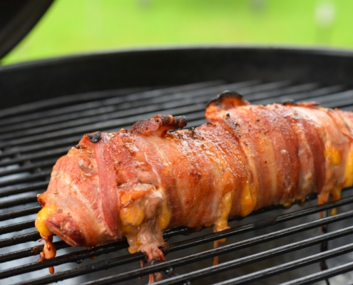 Schweinefilet mit Bacon