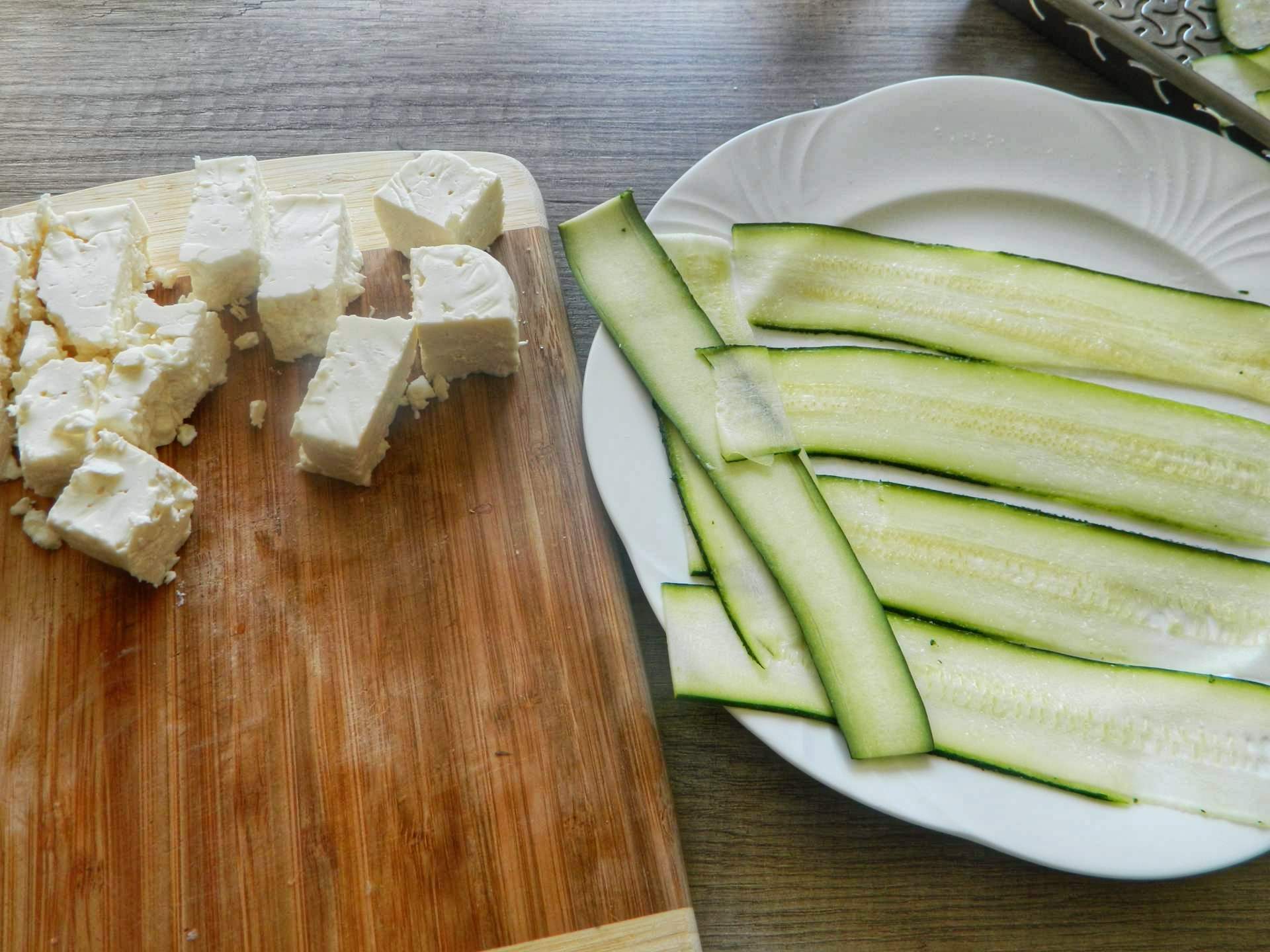 Zucchini Feta Röllchen - perfekte Sommer Grill Beilage - BBQ Ömer