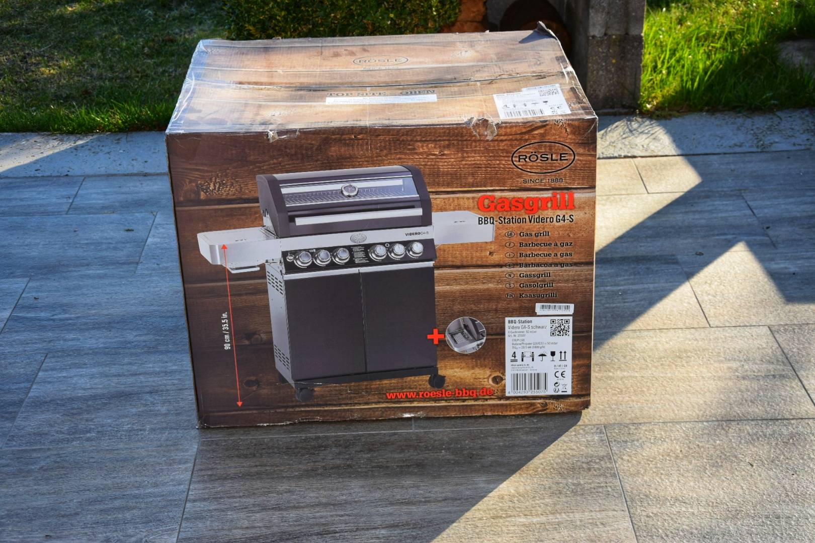 Grill Verpackung