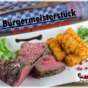 Bürgermeisterstück Steak Sous Vide gegart mit Finish vom Grill 4