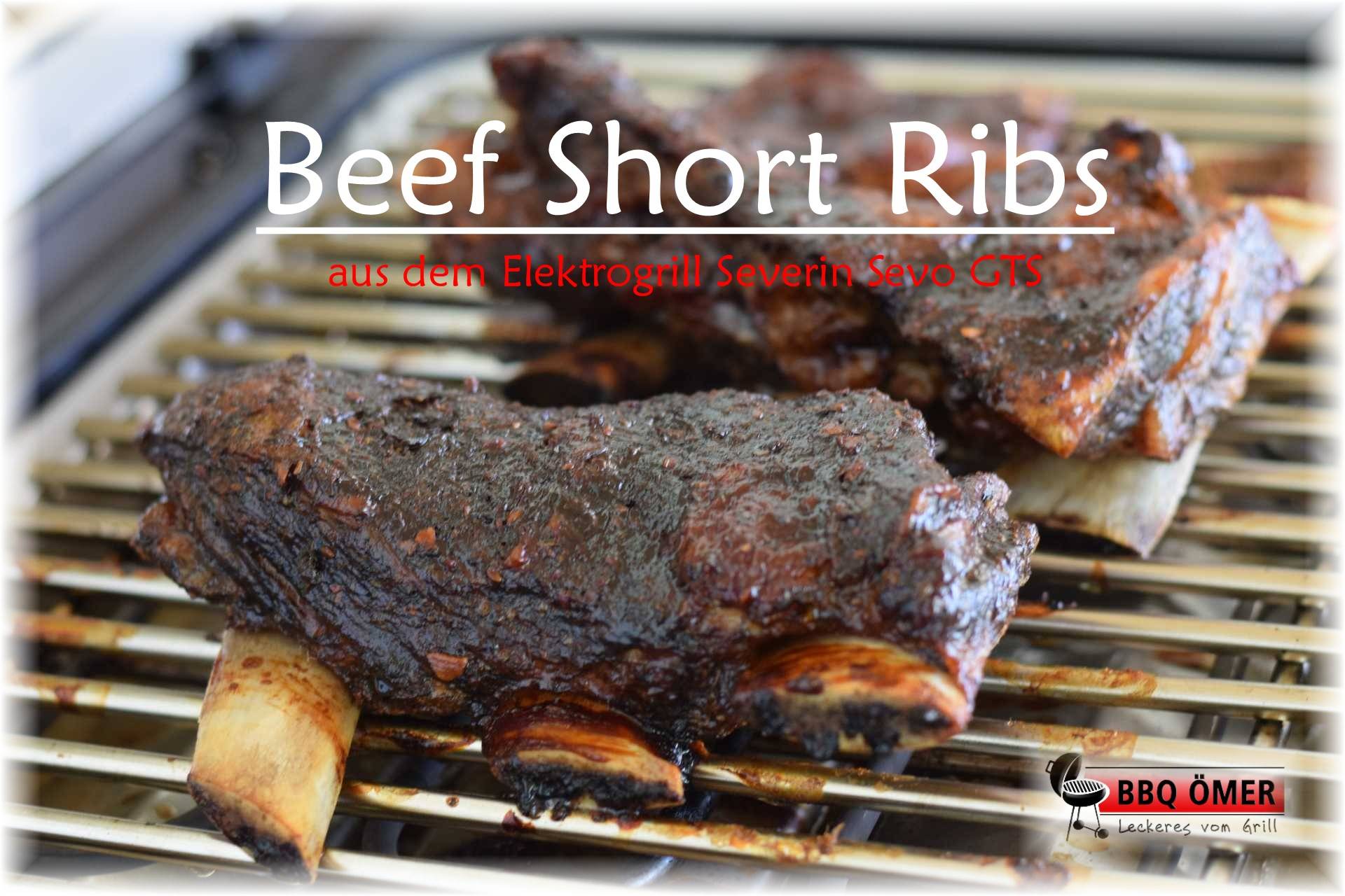 Beef Short Ribs Elektrogrill