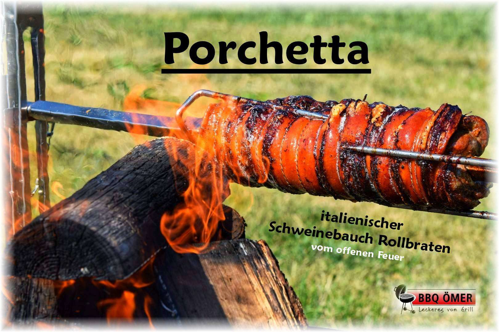 Porchetta italiniescher Schweinerollbraten