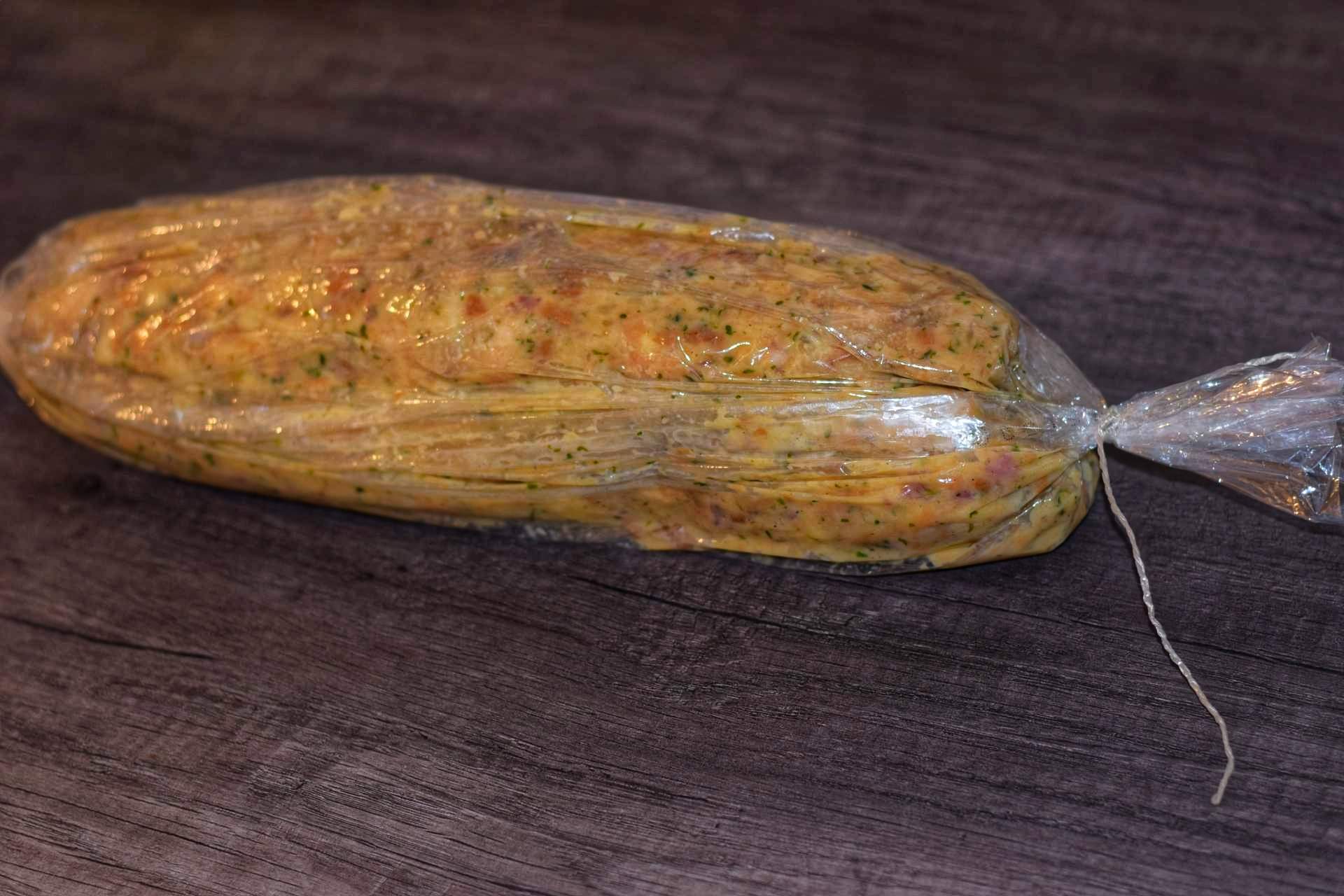 Semmelknödel im Bratenschlauch