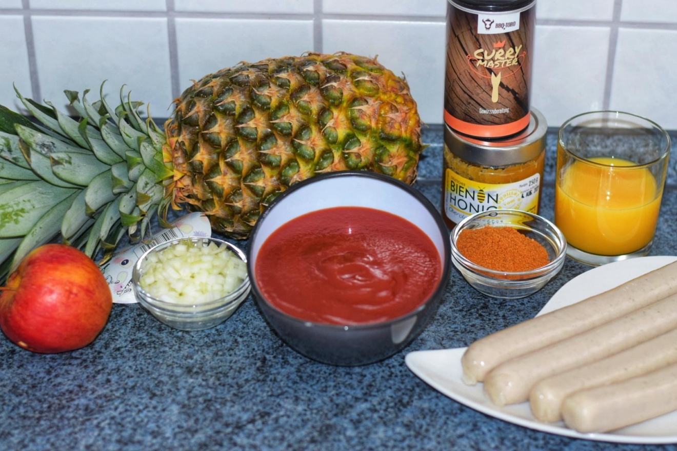 fruchtige Currywurst Sauce ohne zusätzlichen Zucker - BBQ Ömer