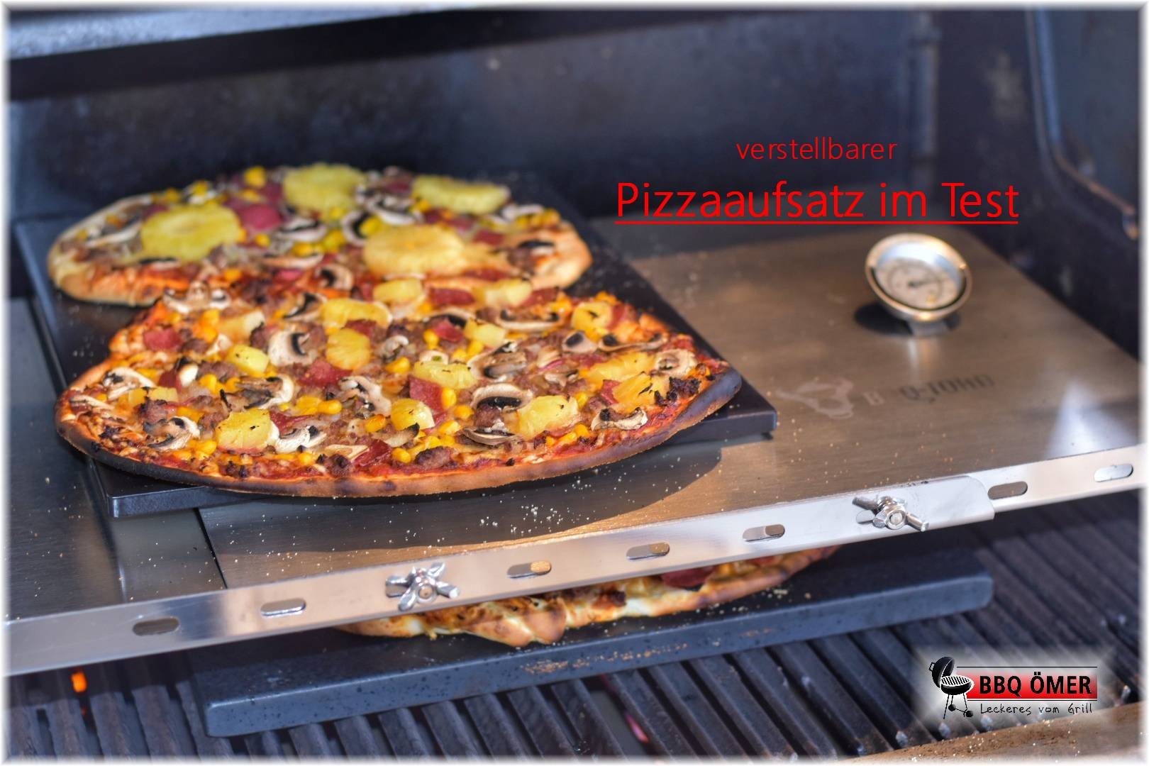 Pizza vom Grill