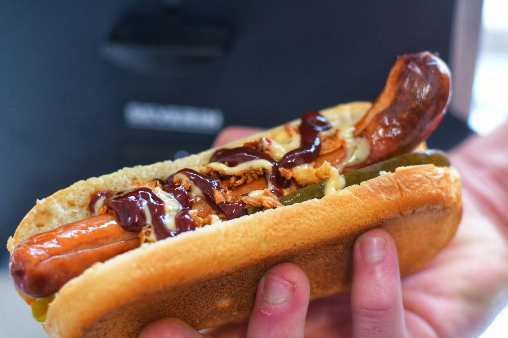 Hot Dog zur Mittagspause